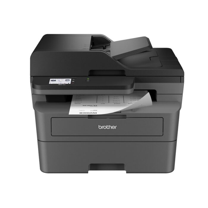Brother Wireless MFC-L2820DW Compact Monochrome All-in-One Laser Printer with Copy, Scan and Fax, Duplex and Mobile Printing, Refresh Subscription Ready, MFCL2820DW